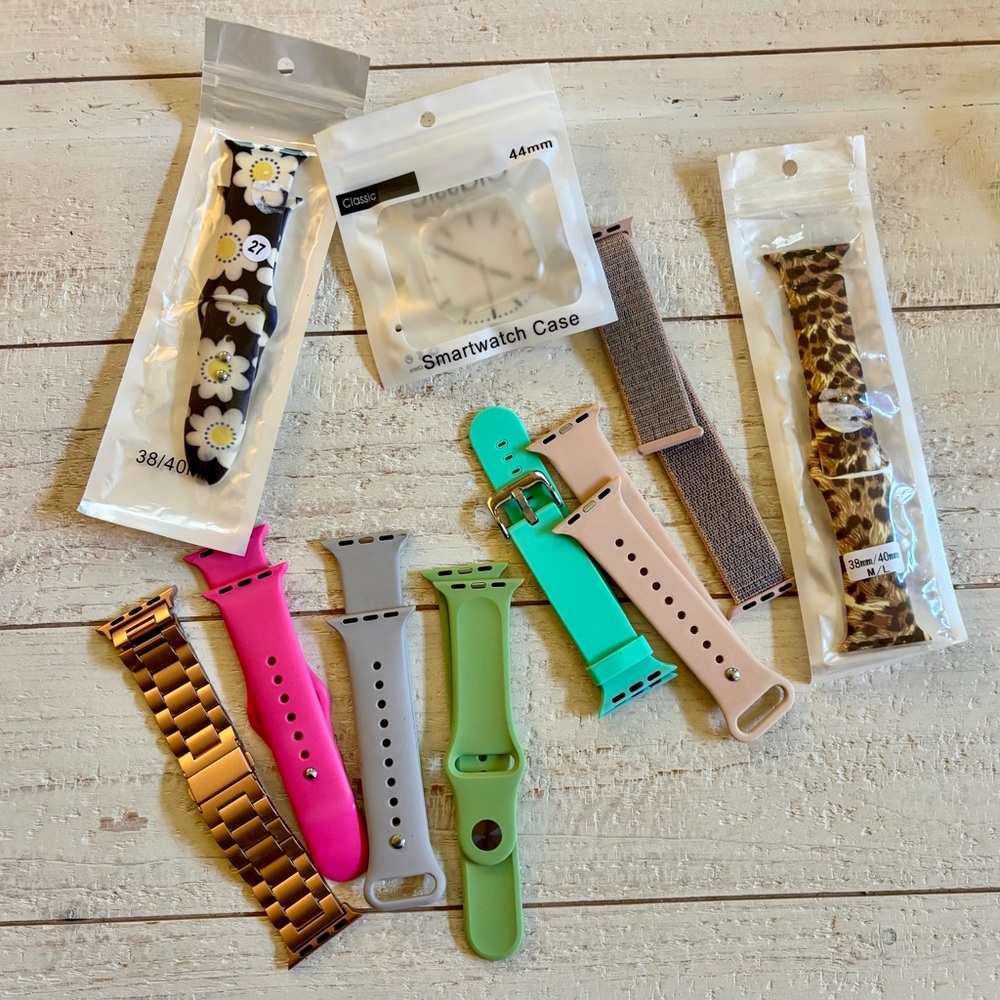 Bundle of Apple Watch Bands and Accessories